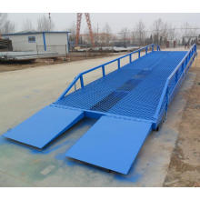 10T Loading yard ramp,container ramp for forklift
